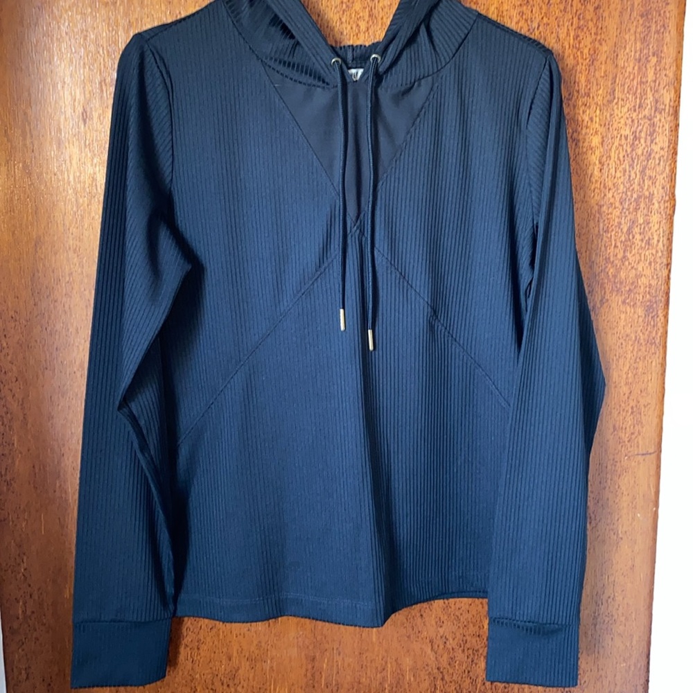 Athleisure Hoodie with Mesh Detail